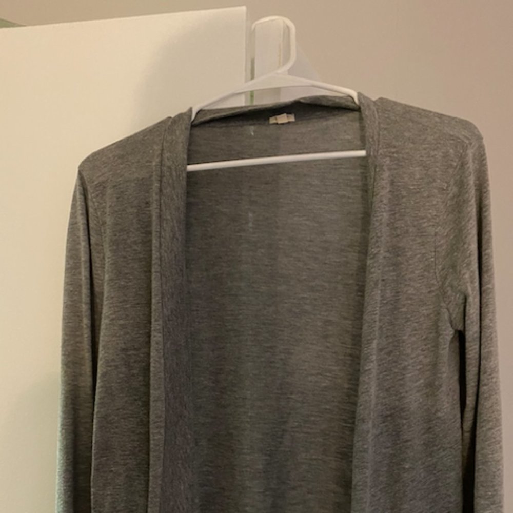 Gray Cardigan